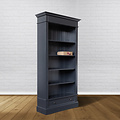 123kast  Boekenkast Malaga - 100x35x200H cm - 4 planken - 1 soft close lade