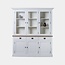 123kast Buffetschrank Sara 01 - 180x46x206H cm - Eiche Zwischenboden - 3 Schranktüren mit Scharnieren - 3 Schubladen mit Soft Close - 3 geschlossene Scharniertüren