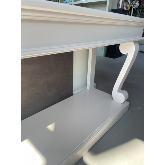 123kast  Sidetable Valencia - 150x48x80H cm - met krulpoot