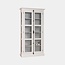123kast Vitrine Bilbao - 110x40x210H cm - mit Spanjolette-Verschluss - Glasseiten - Ganzglasvitrine
