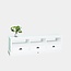 123kast Tv-Sideboard Maastricht - 180x45x55H cm - 3 offene Fächer - 3 Soft-Close-Schubladen