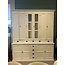 123kast Modell anzeigen - Chaumont Special Buffetschrank - 210x50x250H cm - geschlossene Türen - Vitrinentüren - 9 Schubladen - ral 9010, reinweiß
