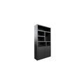 123kast  Vakkenkast Ronda - 120x40x220H cm - 5cm plank dikte - open vakken - 2 greeploze push to open deuren - strak design