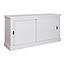 123kast  Dressoir Algarve 01 - 165x46x80H cm - 2 schuifdeuren - strak design