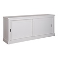 123kast  Dressoir Algarve 02 - 200x46x80H cm - 2 schuifdeuren - strak design
