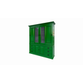 123kast  Buffetkast Arizona - 200x50x230H cm - dichte en vitrine schuifdeuren - 6 soft close lades