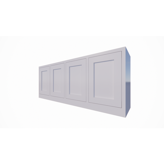 123kast  Dressoir Tunja - 200x45x80H cm - 4 greeploze deuren - strak design - push to open deuren
