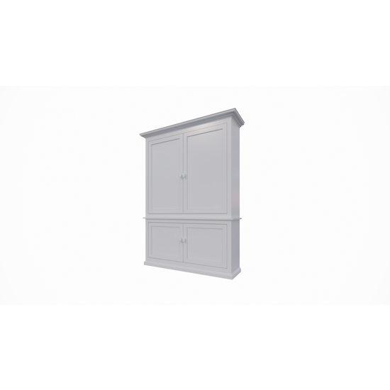 123kast  Buffetkast Viseu -150x40x220H cm - dichte deuren