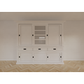 123kast  Buffetkast Patras - 300x50x230H cm - dichten deuren - schuifdeuren - 3 soft close lades
