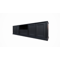 123kast  TV dressoir Amalfi - 220x40x60H cm - 4 greeploze push to open deuren - 1 push to open lade - strak design