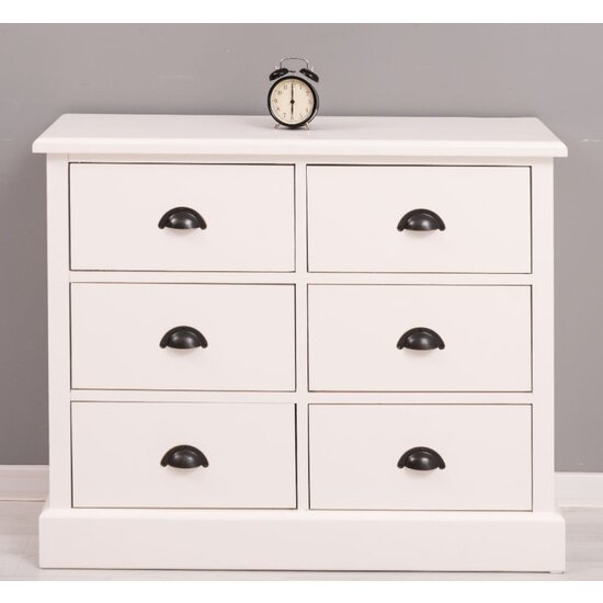 123kast  Ladekast Rhodos - 100x35x80H cm - 6 soft close lades