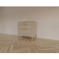 123kast  Commode Demak 95cm - 95x50x90H cm - op pootjes - 3 soft close lades