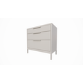 123kast  Commode Demak 95cm - 95x50x90H cm - op pootjes - 3 soft close lades
