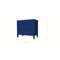 123kast  Commode Mackay - 100x50x90H cm - 4 lades - op pootjes