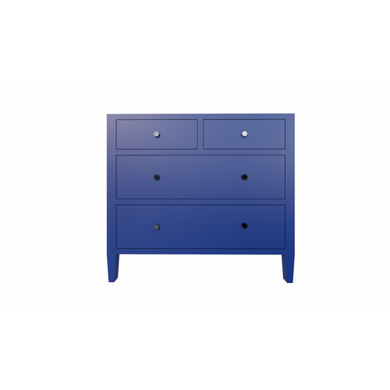 123kast  Commode Mackay - 100x50x90H cm - 4 lades - op pootjes