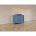 123kast  Commode Blora - 100x55x90H cm - 3 soft close lades - op pootjes