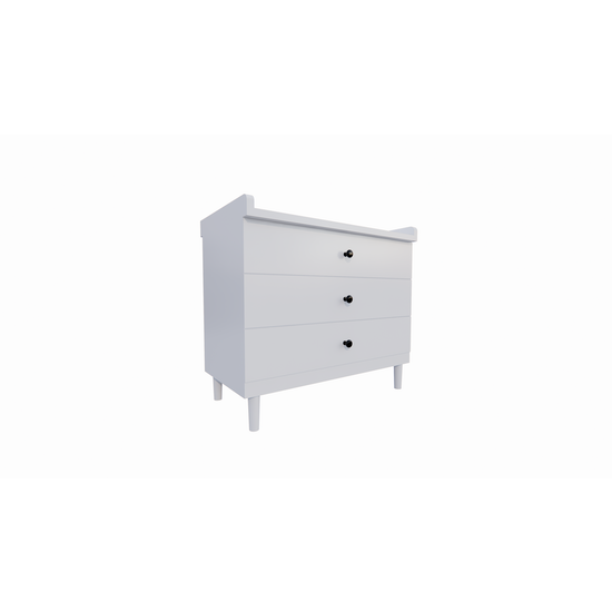123kast  Commode Jundah - 100x55x90H cm - 3 soft close lades - op pootjes