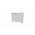 123kast  Commode Jundah - 100x55x90H cm - 3 soft close lades - op pootjes