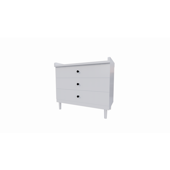 123kast  Commode Jundah - 100x55x90H cm - 3 soft close lades - op pootjes