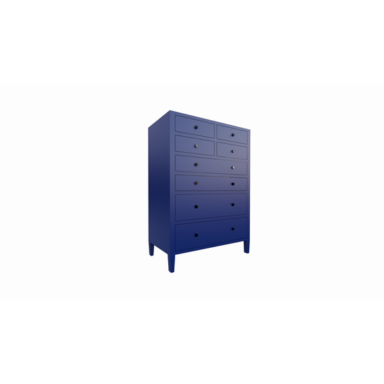 123kast  Opbergkast Cobar - 100x55x140cm - 8 soft close lades - op pootjes