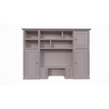 123kast  Bureau kast Mondovi - 400x40x300H cm - 4 soft close lades - 4 scharnier deuren - 6 open vakken - PRIJS OP AANVRAAG
