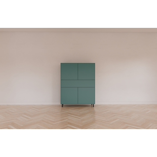 Vakkenkast/meidenkast Piana 112cm