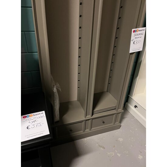 123kast  Showmodel boekenkast - 100x40x240H cm - RAL 7006
