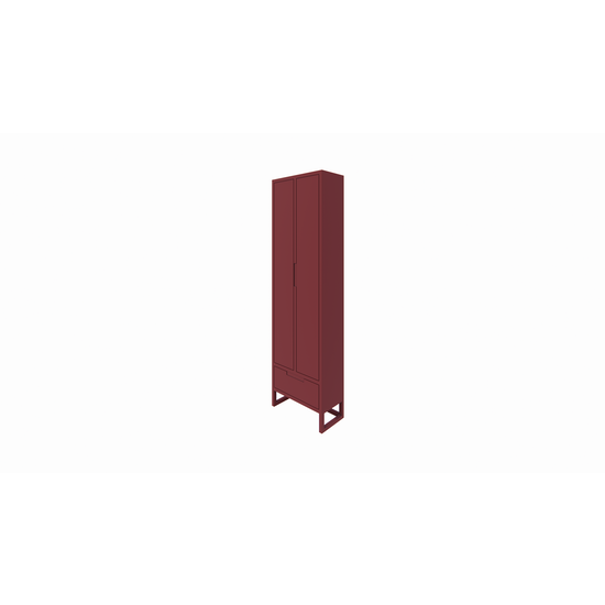 123kast  Kast Bandon - 60x30x210H cm - op pootjes - soft close lade