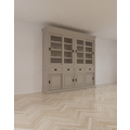 123kast  Buffetkast South Beach - 240x50x240H cm - 8 schuifdeuren - 4 soft close lades