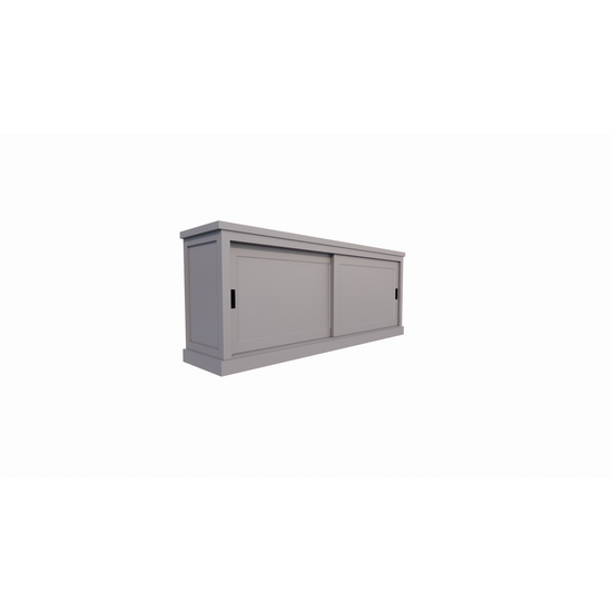 123kast  Dressoir Algarve 02 - 200x46x80H cm - 2 schuifdeuren - strak design