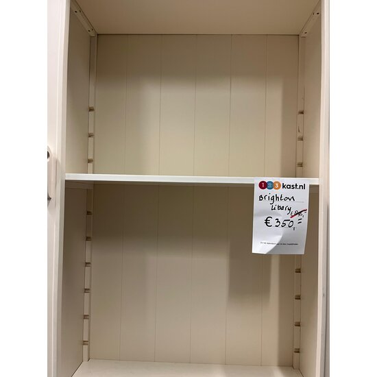 123kast  Showmodel Brighton library - 85x43x240H cm - RAL 9001