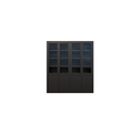 123kast  Vitrinekast Bayonne - 200x50x220H cm - push to open deuren
