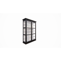 123kast  Vitrinekast Noia - 140x45x210H cm - zijkanten van glas