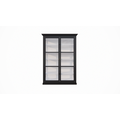 123kast  Vitrinekast Noia - 140x45x210H cm - zijkanten van glas