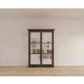 123kast  Vitrinekast Noia - 140x45x210H cm - zijkanten van glas