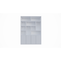 123kast  Vakkenkast Dinan - 177x40x260H cm - Push to open deuren - 4cm plank dikte