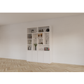 123kast  Vakkenkast Dinan - 177x40x260H cm - Push to open deuren - 4cm plank dikte