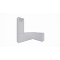 123kast  Hoekkast Durango - 200/150x40x200H cm - vakkenkast - push to open deuren