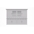 123kast  Buffetkast Santa Monica - 290x45x215H cm - scharnierdeuren - soft close lades