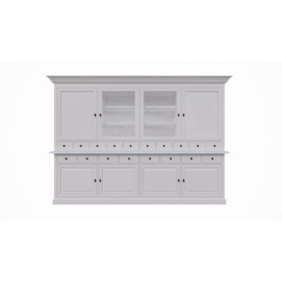 123kast  Buffetkast Santa Monica - 290x45x215H cm - scharnierdeuren - soft close lades