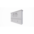 123kast  Buffetkast Santa Monica - 290x45x215H cm - scharnierdeuren - soft close lades
