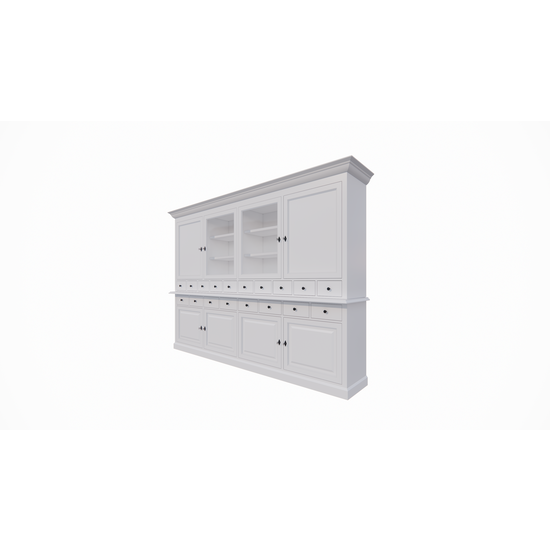 123kast  Buffetkast Santa Monica - 290x45x215H cm - scharnierdeuren - soft close lades