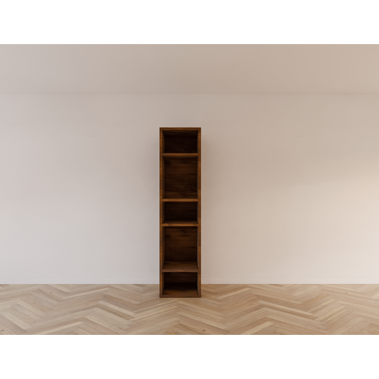 123kast  Vakkenkast Zoutelande - 50x42x205H cm - eiken - open vakken