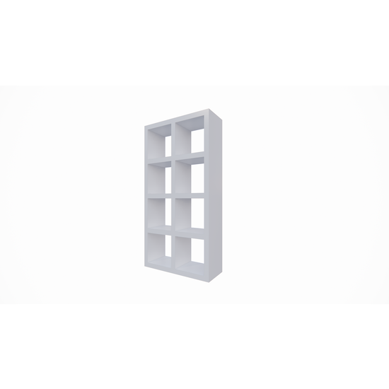 123kast  Roomdivider Chester - 81x30x157H cm - open vakken - 5cm plank dikte