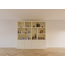 123kast Vakkenkast Noale - 250x42x240H cm - push to open deuren - 5cm plank dikte - strak design