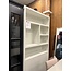123kast Showmodel vakkenkast Mendoza - 150x35x220H cm - ral 9010