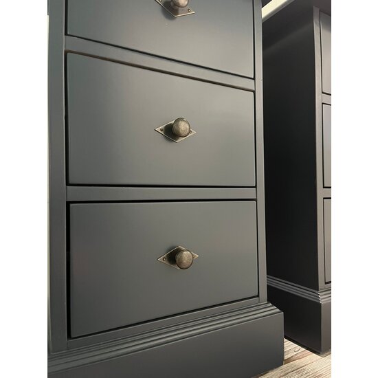 123kast  Showmodel nachtkastje Parma - 38x27x62(H) cm - RAL 7016