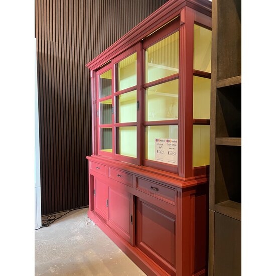 123kast  Showmodel buffetkast South Hampton - 200x51x220(H) cm – RAL 3009