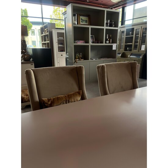 123kast  Showmodel stoelen velvet 6 stuks