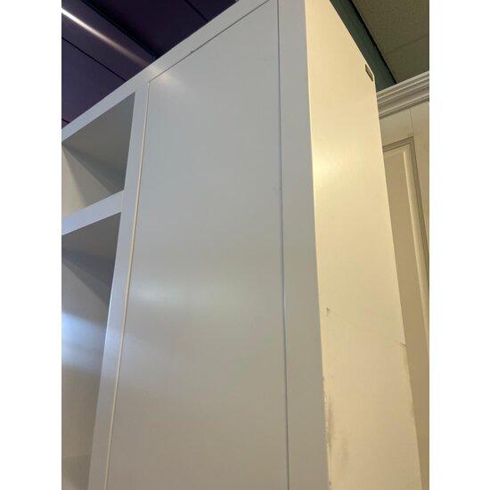 123kast  Showmodel vakkenkast Mafra 02 - 100x40x240(H) cm – RAL 9010